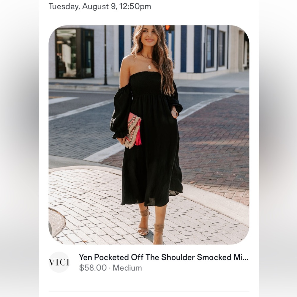 Vici mid dress